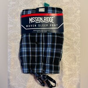MEN’S Plaid Mission Ridge Sleep Pants Size XL NEW